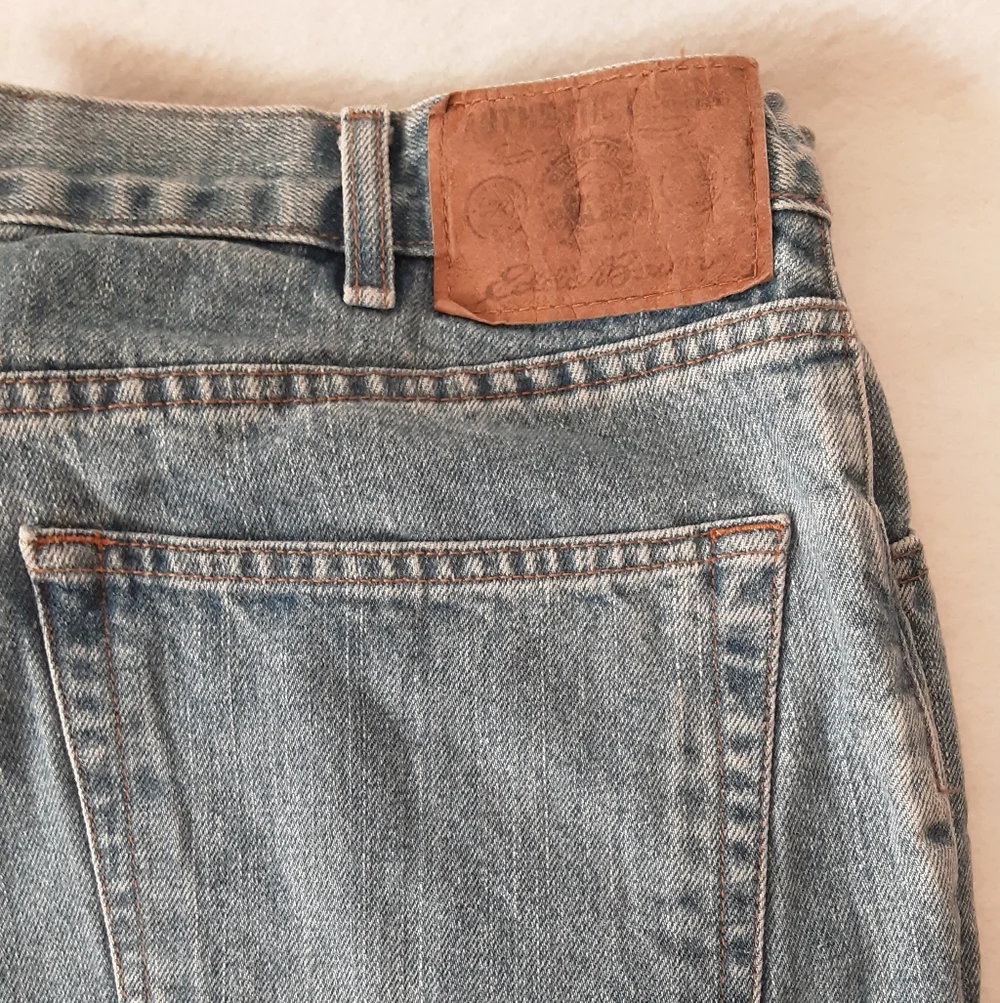 TWO Pair Of Eddie Bauer Classic Blue Denim Jeans - Picture 13 of 15